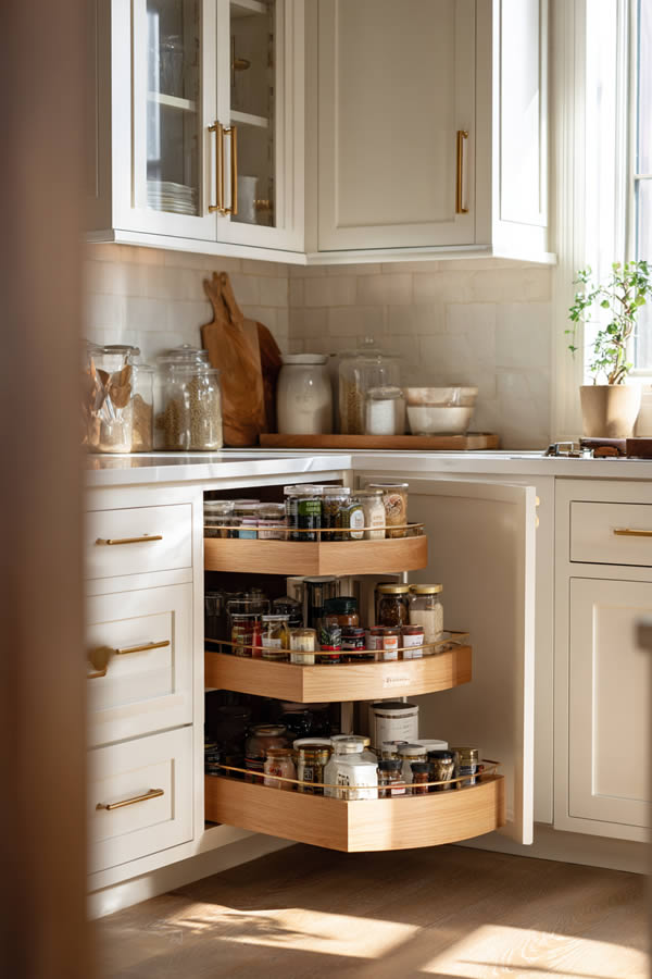 Corner Cabinet Storage Solutions Corner Cabinet Storage Solutions