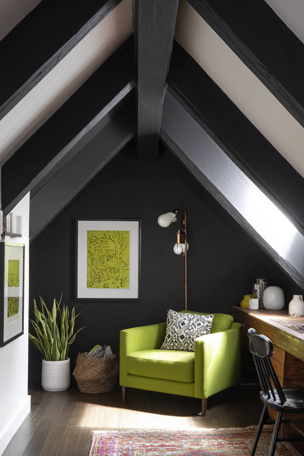 Exposed Beam Statement Attic Wall Exposed Beam Statement Attic Wall