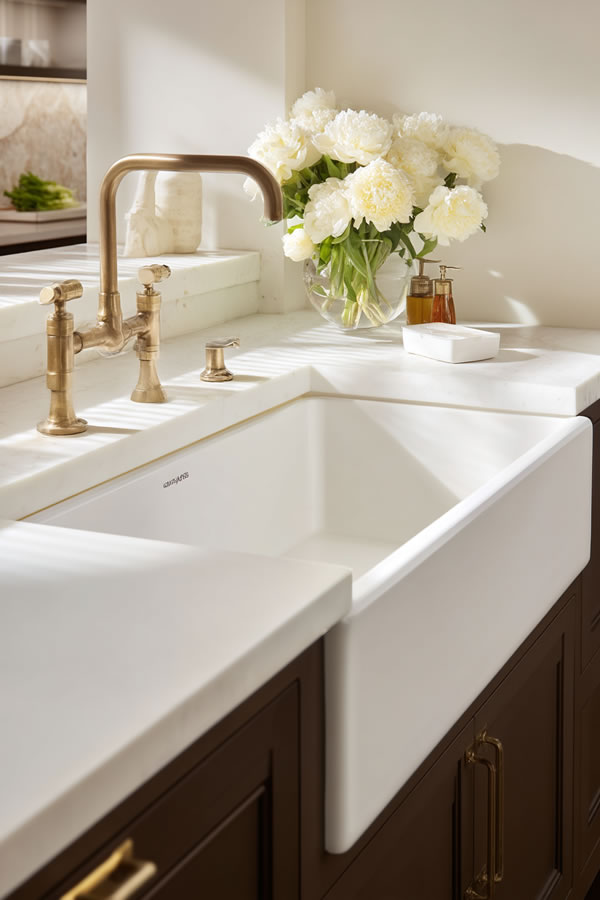 Farmhouse Sink with Apron Front