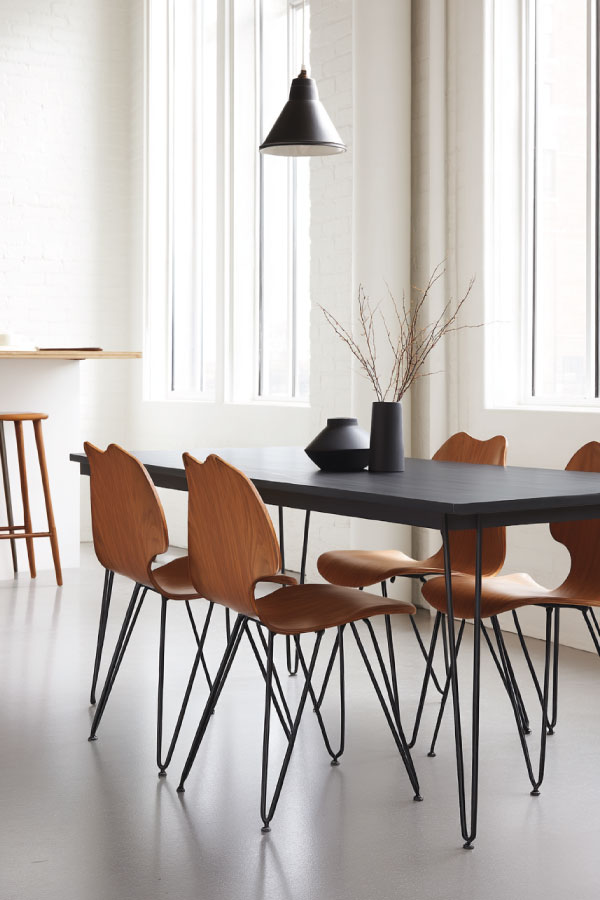 A Table With A Hairpin Leg Upgrade A Table With A Hairpin Leg Upgrade