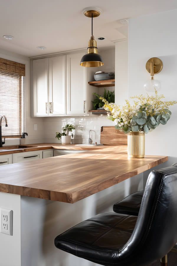 Intimate Breakfast Counter Design Intimate Breakfast Counter Design