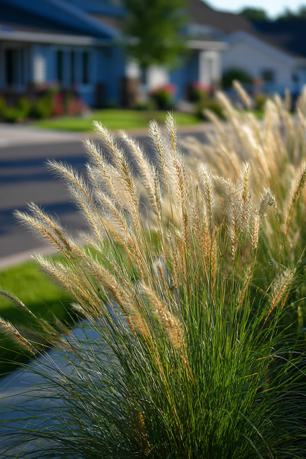 Ornamental Grass Clusters