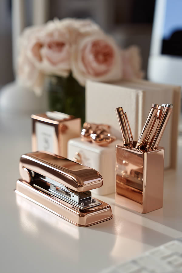 Rose Gold Desk Accessories Rose Gold Desk Accessories