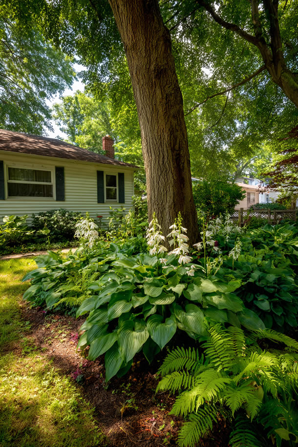 Shade Tree Understory in Yard