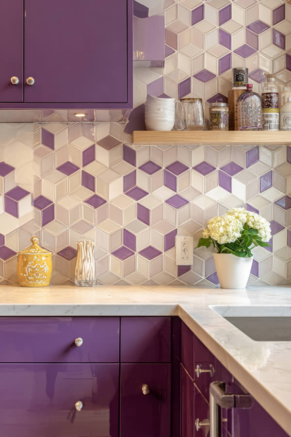 Small Kitchen Backsplash Impact Statement Small Kitchen Backsplash Impact Statement