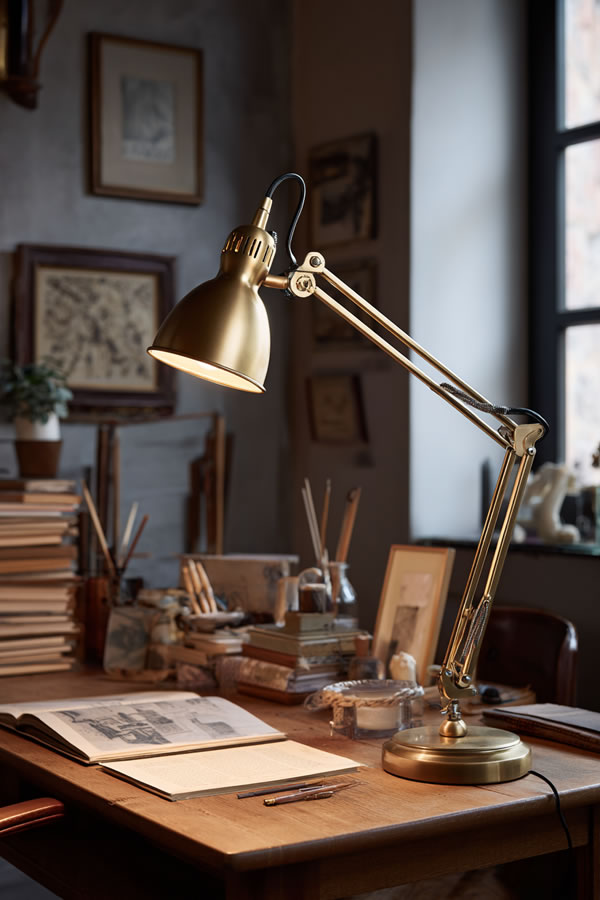 Task Lighting With Warm Bulbs