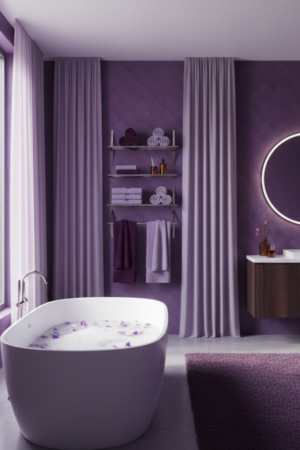 Close Up of Modern Sultry Charm Bathroom Towel Rack on Wall Close Up of Modern Sultry Charm Bathroom Towel Rack on Wall