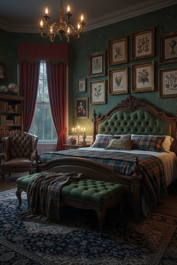 Dark Academia Ornate Gilded Picture Frames In Various Sizes