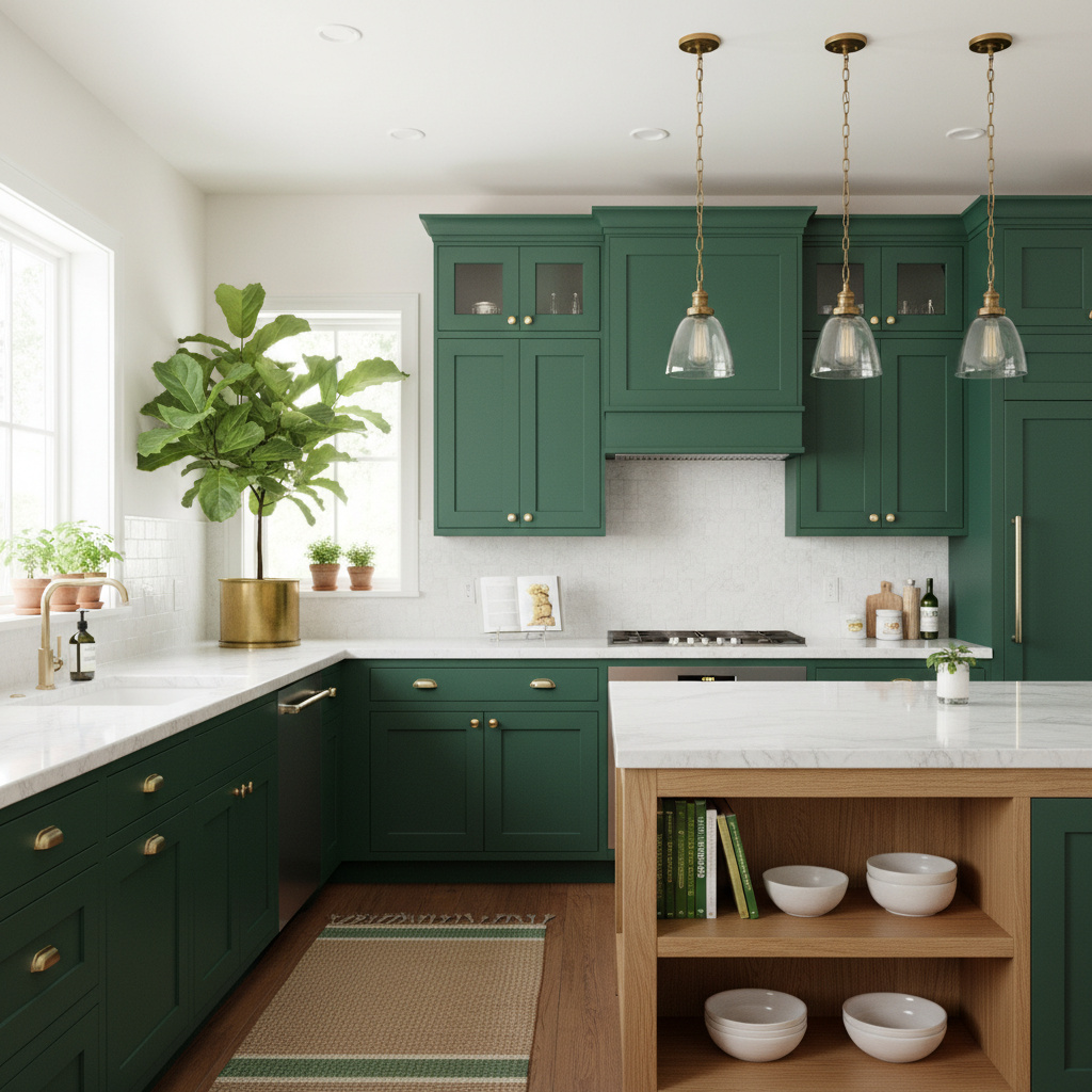 Green Kitchen Cabinets Ideas That Transform Your Cooking Space
