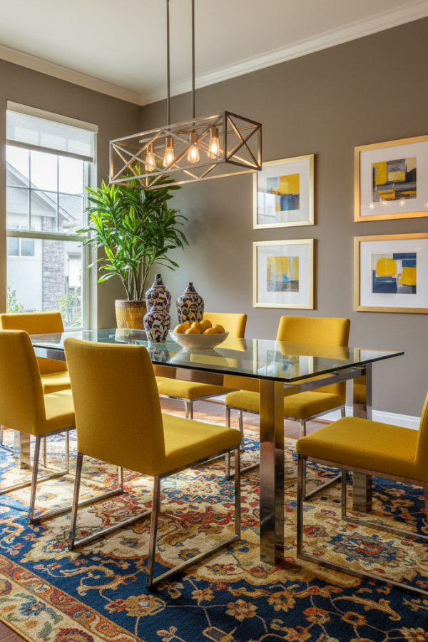 Glass Top Dining Room Table With A Stainless Steel Frame Glass Top Dining Room Table With A Stainless Steel Frame