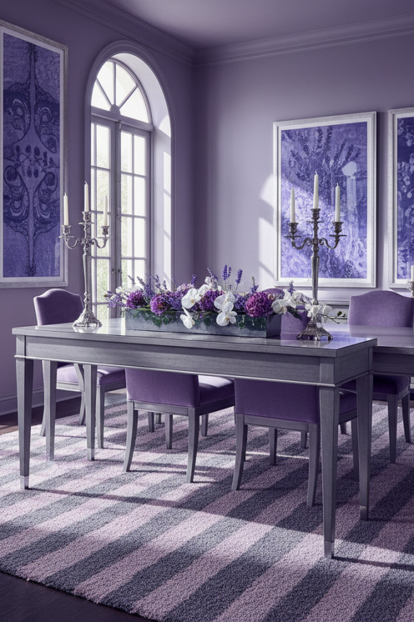 Grey Lacquered Wood Dining Room Console Table With A Slim Profile Grey Lacquered Wood Dining Room Console Table With A Slim Profile