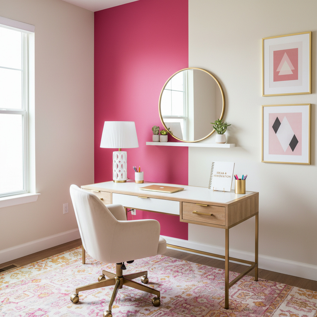 Home Office Paint Colors for Women That Inspire Productivity