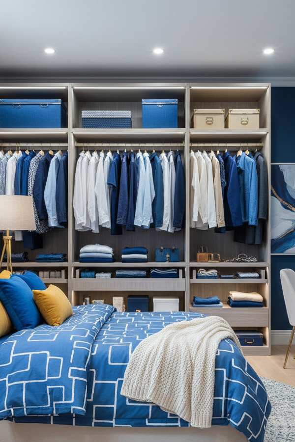 LED Puck Lights Inside Bedroom Closet For Functional Lighting LED Puck Lights Inside Bedroom Closet For Functional Lighting