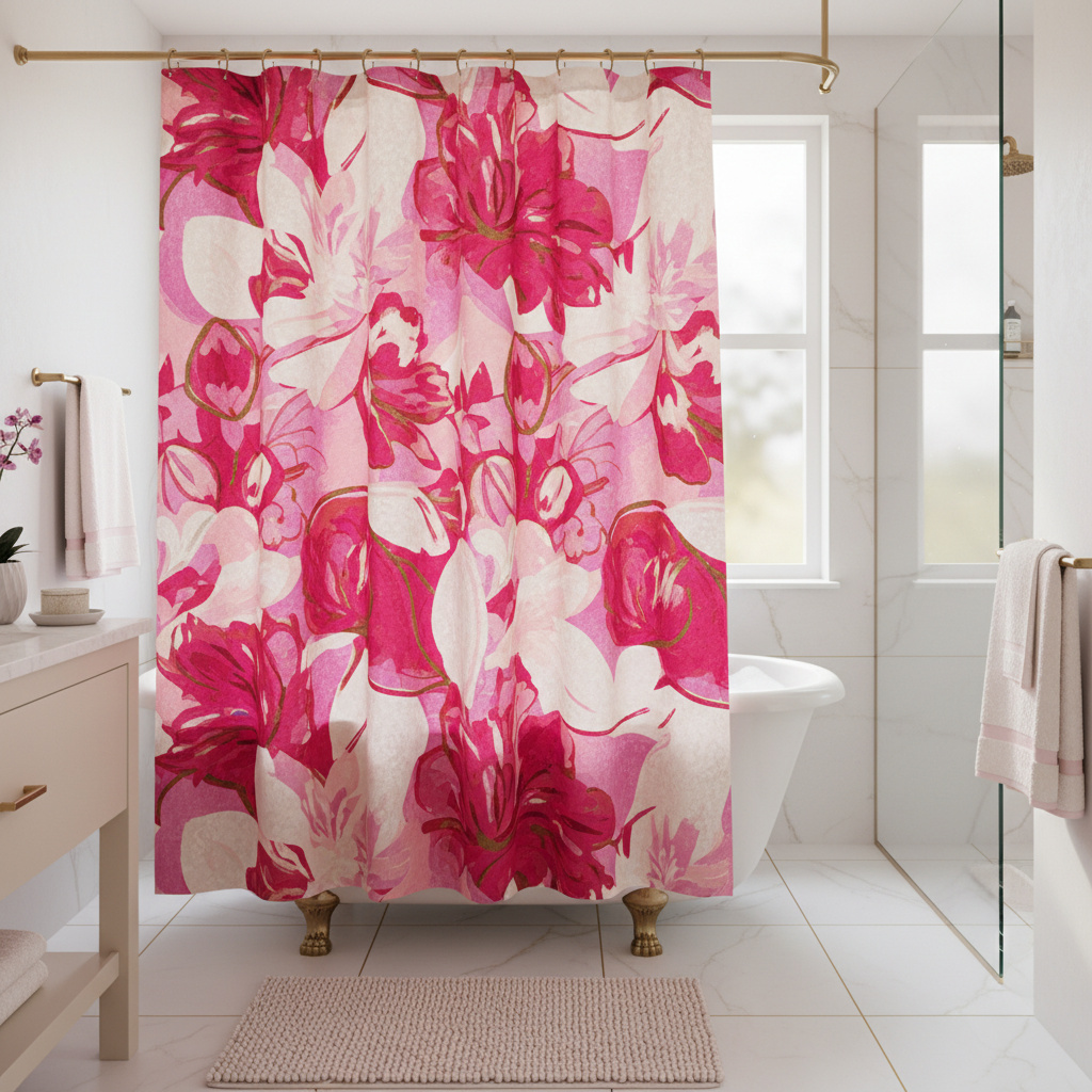 Luxury Shower Curtain Ideas That Look Expensive!
