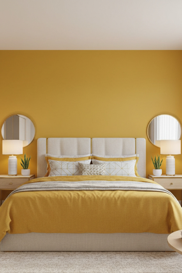 Feng Shui Balanced Zen Bedroom Layout