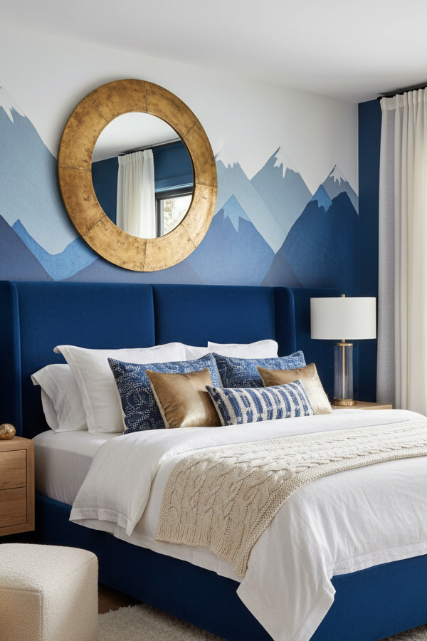 Alpine Zen Bedroom With Mountain Cabin Vibes