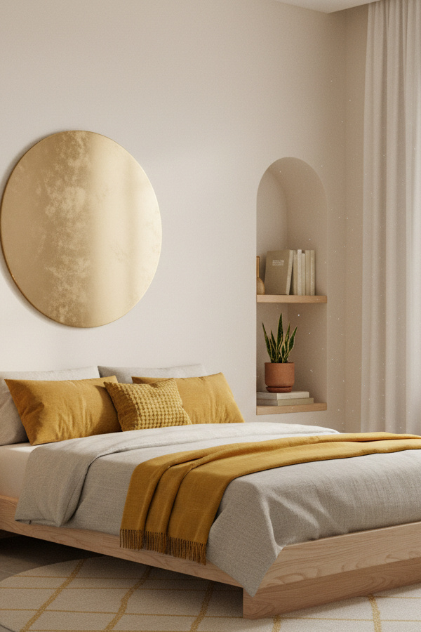 Modern Monastery Bedroom With Monastic Simplicity
