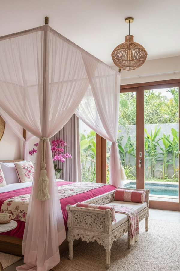 Balinese-Inspired Tropical Zen Retreat