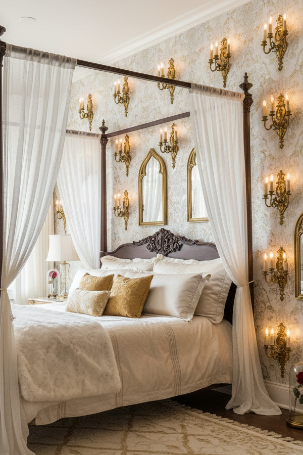 Black Crystal Chandelier with Candelabra Bulbs