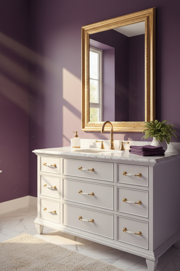 Saffron Yellow And Indigo Blue Mosaic Tiles In A Vibrant Eclectic Bathroom Saffron Yellow And Indigo Blue Mosaic Tiles In A Vibrant Eclectic Bathroom